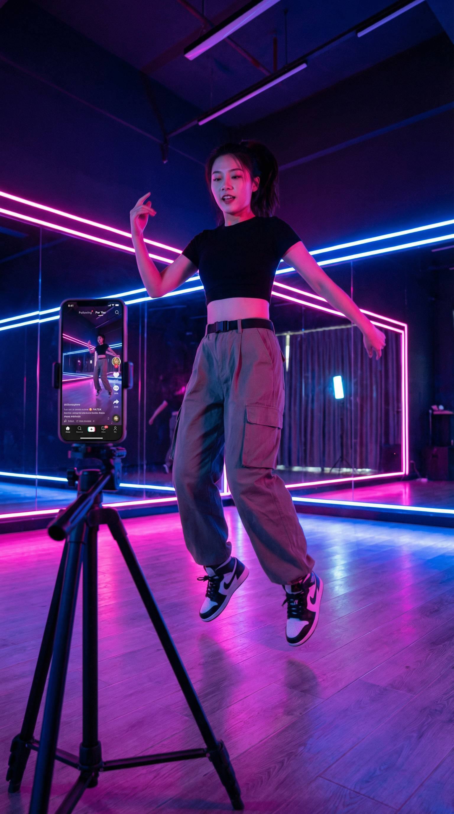 黄色仓库短视频舞蹈